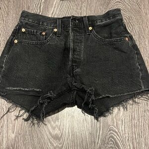 Levis denim shorts premium 501